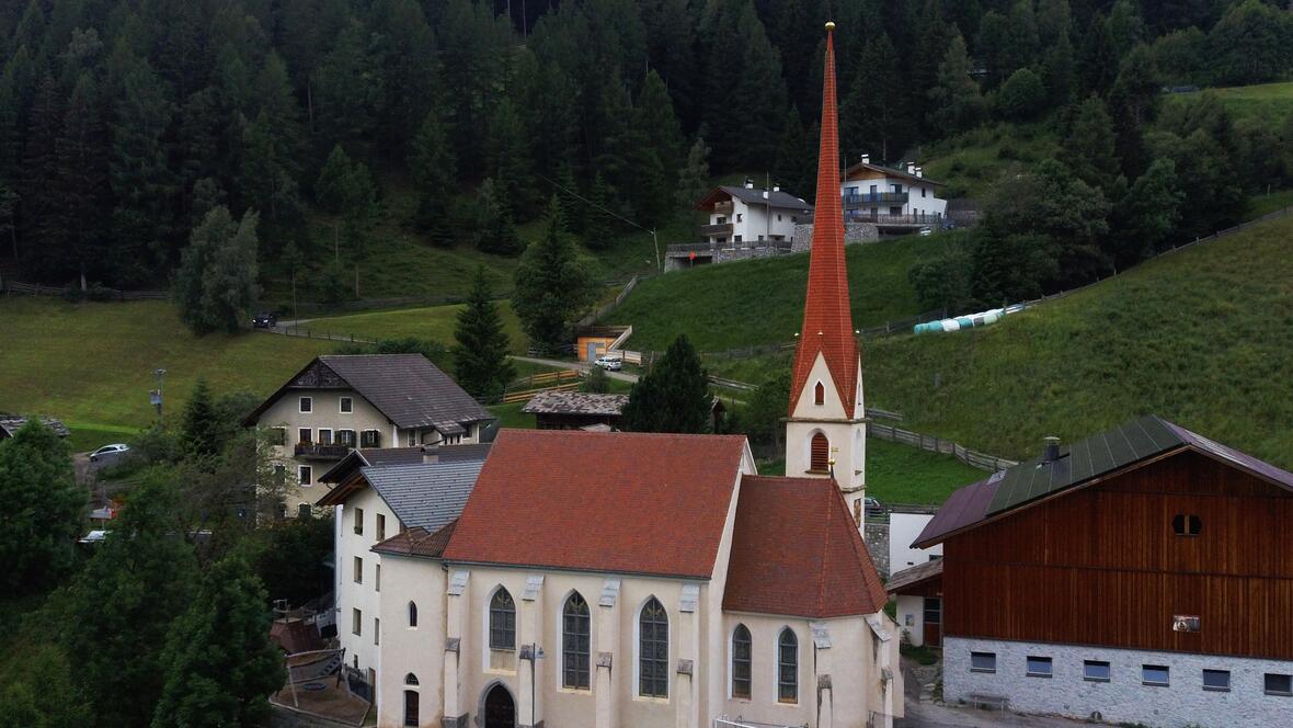 Aberstückl (Sarntal, South Tyrol, Italy), Saint Bartholomew church